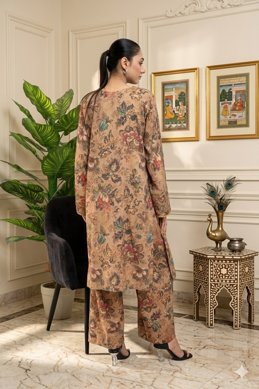 Rania – Linen 2PC Rania – Linen 2PC - Image 2