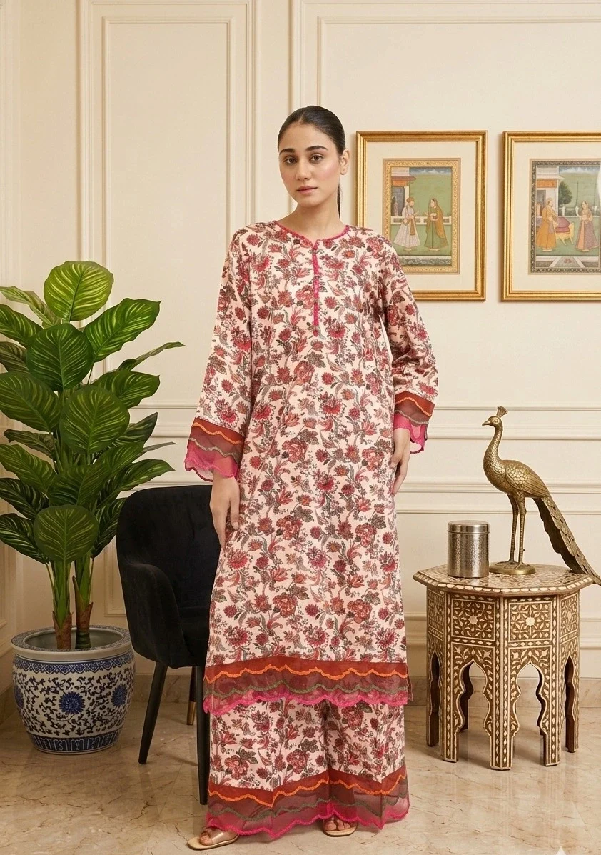 Noor – Resham 2PC Noor – Resham 2PC - Image 2